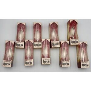Lot of 9 Vintage Sylvania Decor Lite 25 Watt - Clear - Flame Shape